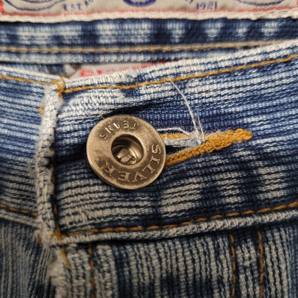 Silver Jeans Women's Light Blue Straight Leg Denim - Picture 11 of 11